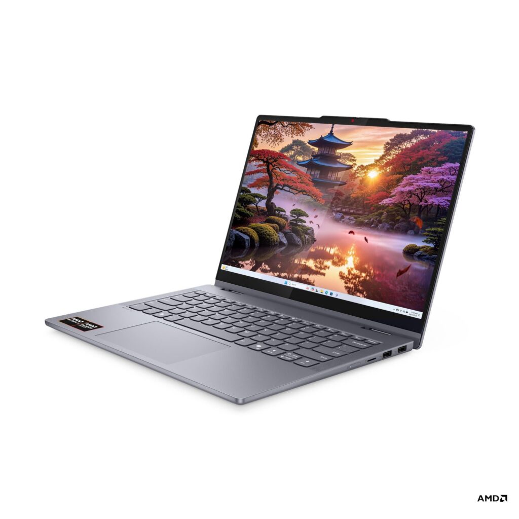 מחשב נייד Lenovo IdeaPad 5 2-in-1 14AKP10 83KT005LIV 14" AMD Ryzen AI 7 350 / 16GB RAM / 512GB SSD / Windows 11 Home