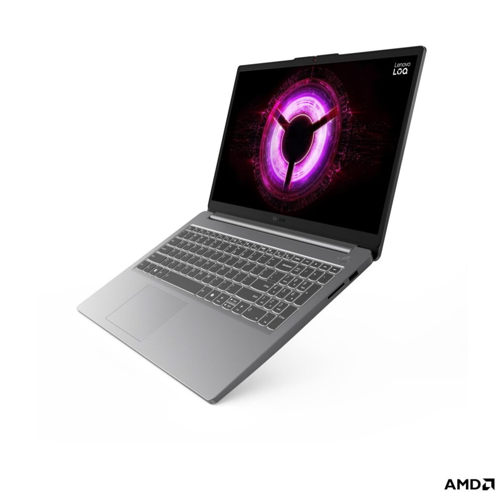 מחשב נייד Lenovo LOQ 15ARP10E 83S0005XIV 15.6" AMD Ryzen 7 7735HS / 16GB RAM / 512GB SSD / NVIDIA GeForce RTX 4050