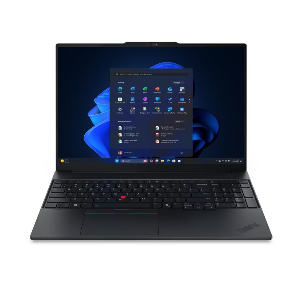 מחשב נייד Lenovo ThinkPad E16 Gen 3 (Intel) 21SR004LIV 16" Intel Core Ultra 7 255H / 16GB RAM / 1TB SSD / Windows 11 Pro