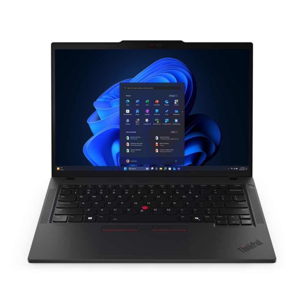 מחשב נייד Lenovo ThinkPad T14 Gen 6 (Intel) 21QC0067IV 14" Intel Core Ultra 7 255U / 32GB RAM / 1TB SSD / Windows 11 Pro