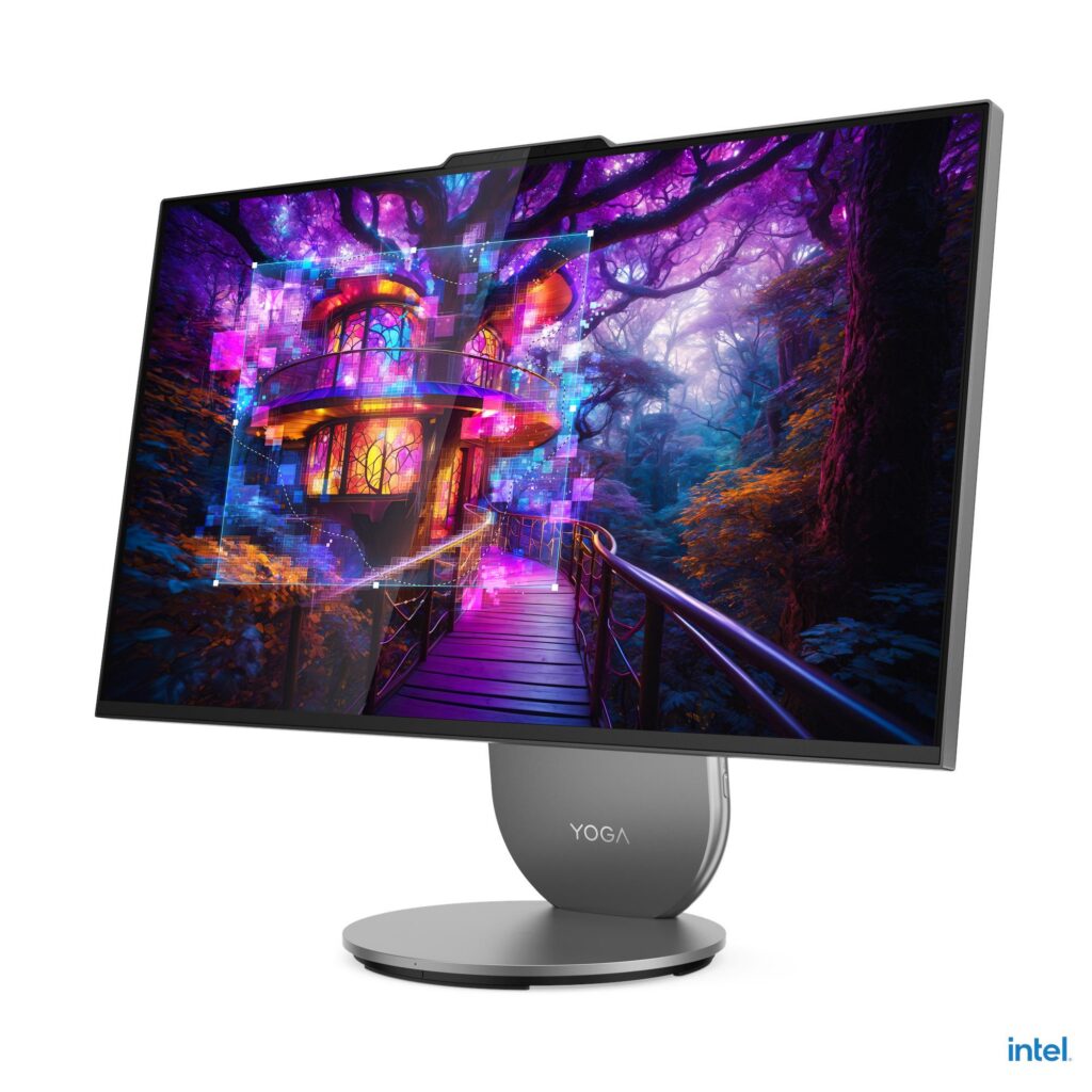 מחשב נייח All-in-One Lenovo Yoga AIO 27IAH10 F0J2003CIV 27" Intel Core Ultra 9 285H / 32GB RAM / 1TB SSD / Windows 11 Pro