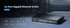 מתג Cudy GS1024 24 יציאות Gigabit מתכתי