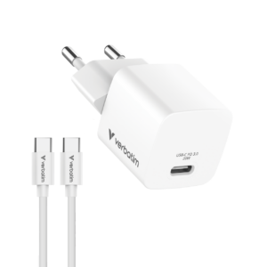 Verbatim GaN Charger 20W + Cable