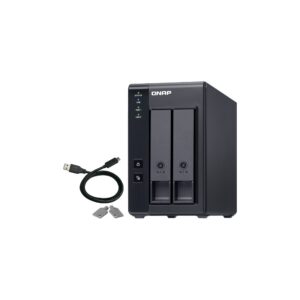 יחידת הרחבה לשרת NAS QNAP TR-002 - 2 מפרצים