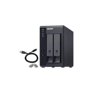 יחידת הרחבה לשרת NAS QNAP TR-002 - 2 מפרצים
