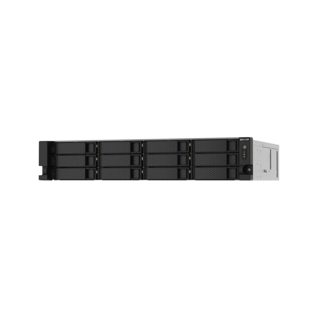 שרת אחסון NAS QNAP TS-1273AU-RP-8G – 12 מפרצים, 8GB RAM, למסד (Rack)