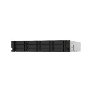 שרת אחסון NAS QNAP TS-1232PXU-RP-4G - 12 מפרצים, 4GB RAM, למסד (Rack)