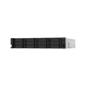 שרת אחסון NAS QNAP TS-1232PXU-RP-4G - 12 מפרצים, 4GB RAM, למסד (Rack)