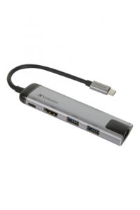 VERBATIM USB-C™ MULTIPORT HUB USB 3.1/ HDMI /Gigabit Ethernet