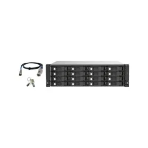 יחידת הרחבה לשרת NAS QNAP TL-R1620Sep-RP - 16 מפרצים, למסד (Rack)