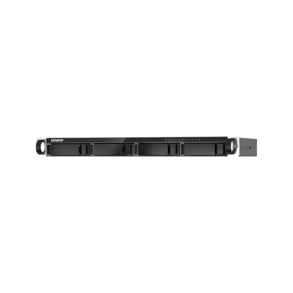 שרת אחסון NAS QNAP TS-435XeU-4G – 4 מפרצים, 4GB RAM, למסד (Rack)