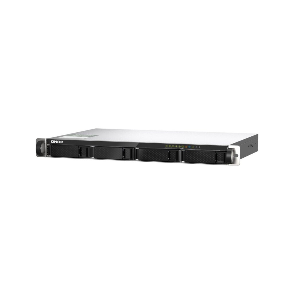 שרת אחסון NAS QNAP TS-435XeU-4G - 4 מפרצים, 4GB RAM, למסד (Rack)