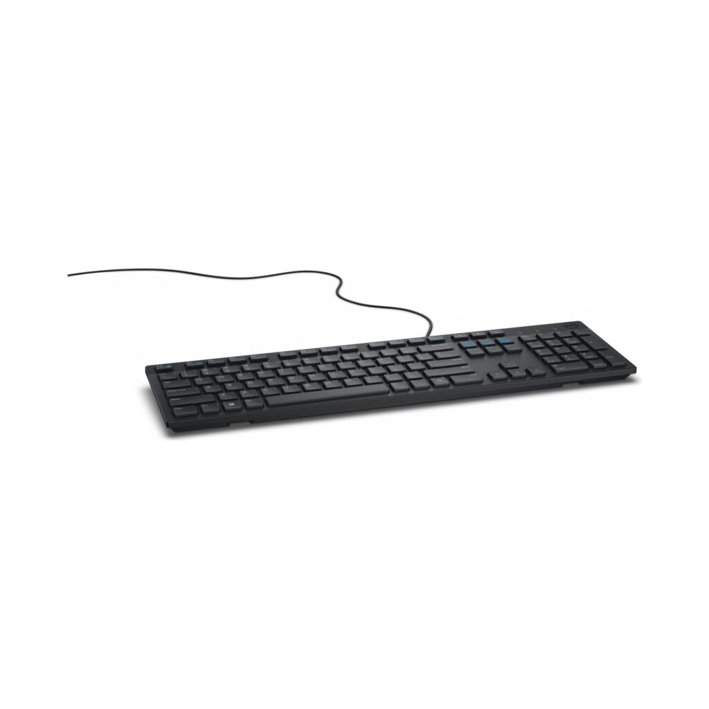 מקלדת חוטית  אנגלית בלבד Dell KB 216 Black