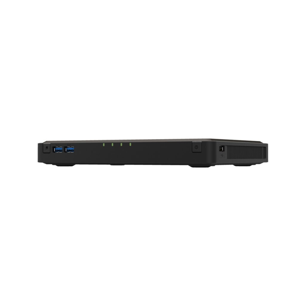 שרת אחסון NAS QNAP NASbook TBS-464-8G - 4 חריצי M.2 NVMe, 8GB RAM