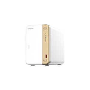 שרת אחסון NAS QNAP TS-262-4G - 2 מפרצים, 4GB RAM, שולחני (Tower)