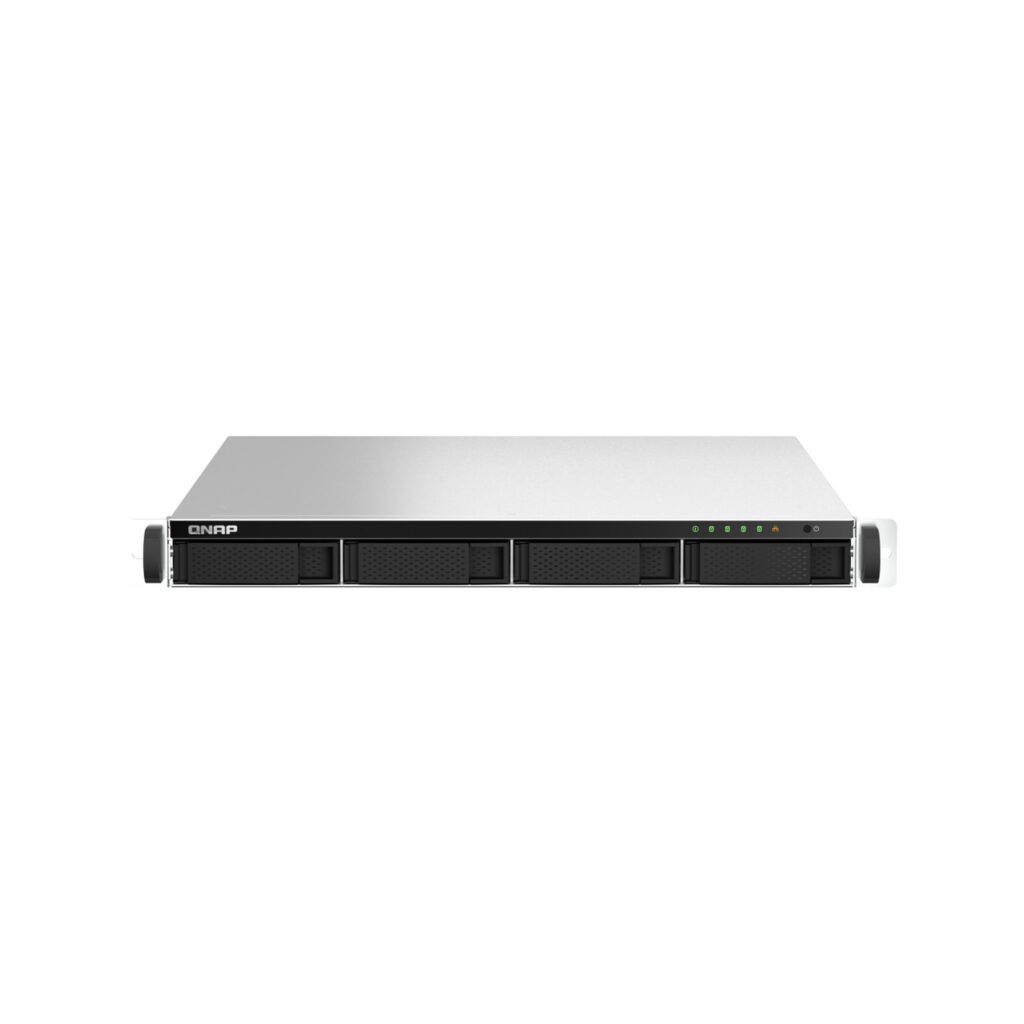 שרת אחסון NAS QNAP TS-464U-RP-8G - 4 מפרצים, 8GB RAM, למסד (Rack)
