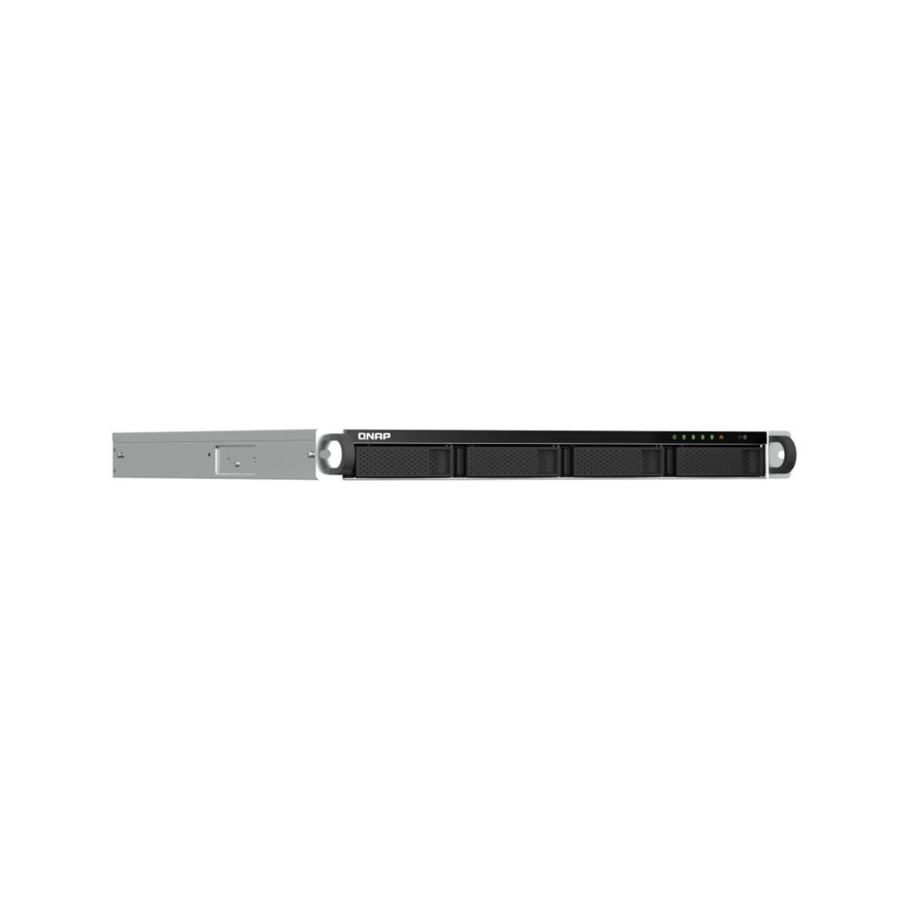 שרת אחסון NAS QNAP TS-464U-RP-8G - 4 מפרצים, 8GB RAM, למסד (Rack)