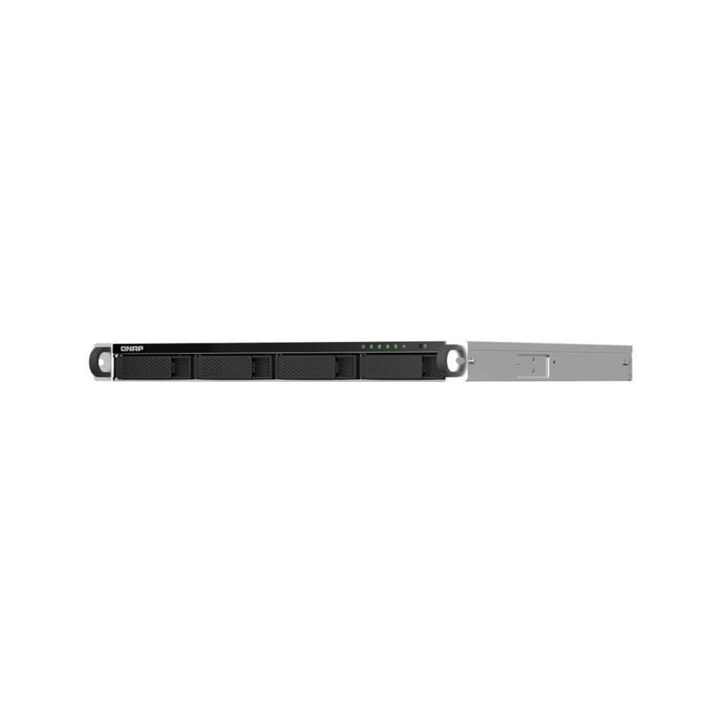שרת אחסון NAS QNAP TS-464U-RP-8G – 4 מפרצים, 8GB RAM, למסד (Rack)