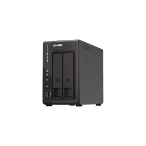 שרת אחסון NAS QNAP TS-253E-8G - 2 מפרצים, 8GB RAM, שולחני (Tower)
