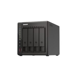 שרת אחסון NAS QNAP TS-453E-8G - 4 מפרצים, 8GB RAM, שולחני (Tower)
