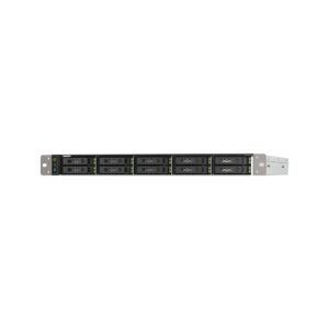 שרת אחסון NAS QNAP TS-h1090FU-7302P-128G - 10 מפרצים, 128GB RAM, למסד (Rack)