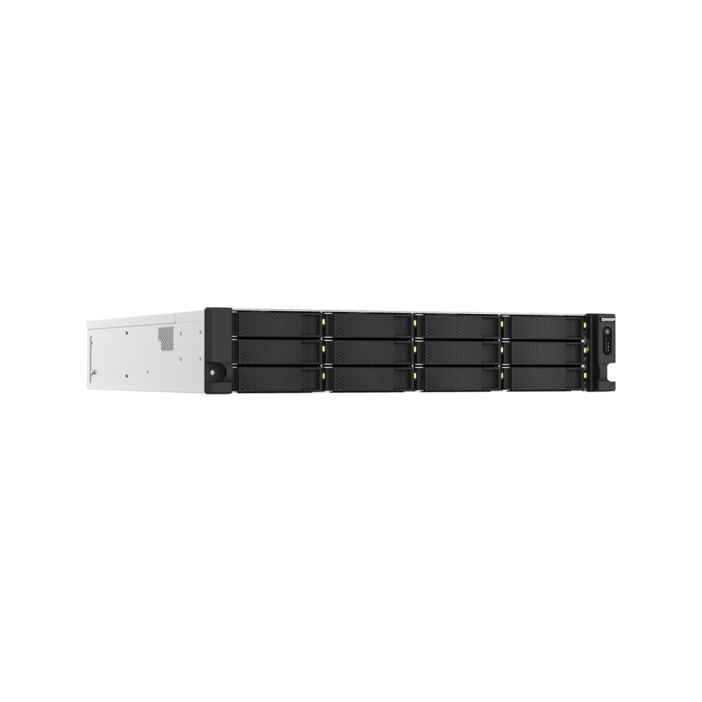 שרת אחסון NAS QNAP TS-h1887XU-RP-E2336-32 - 18 מפרצים, 32GB RAM, למסד (Rack)