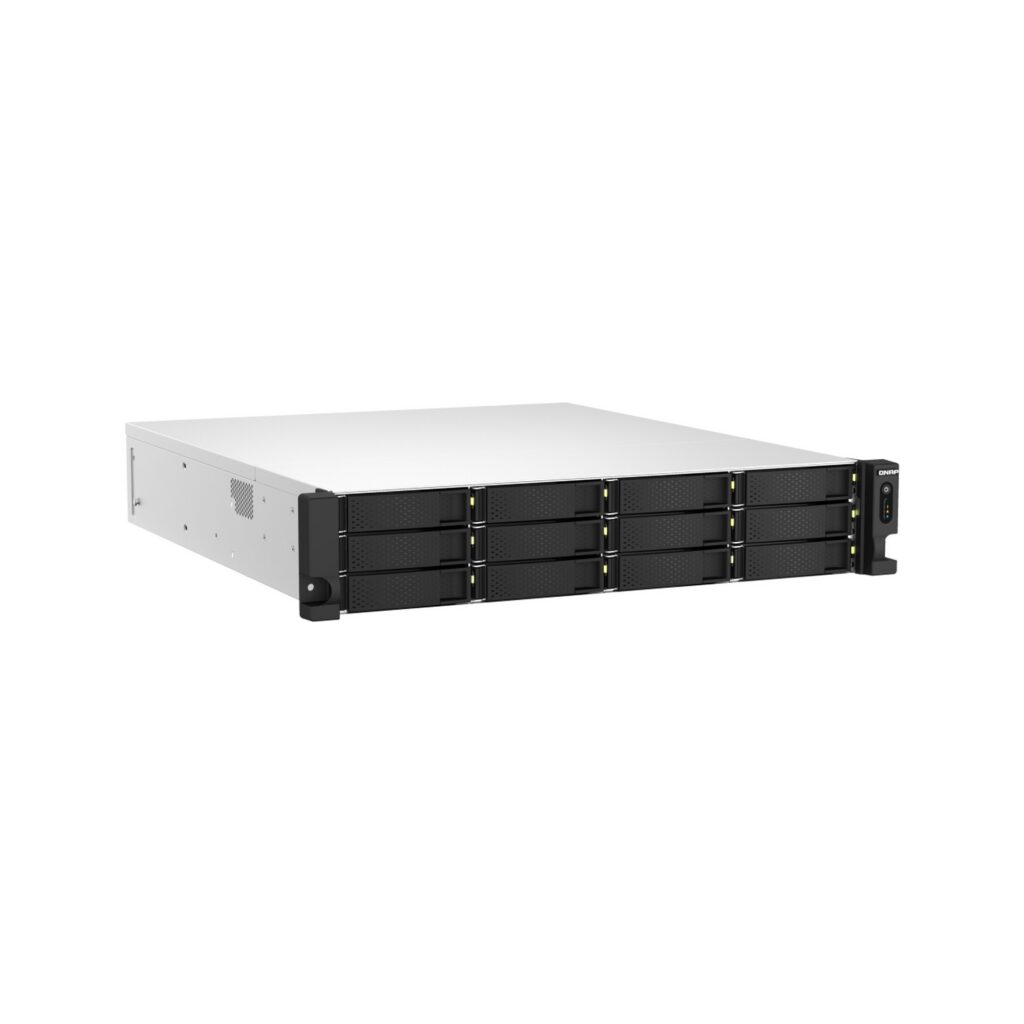 שרת אחסון NAS QNAP TS-h1887XU-RP-E2336-32 - 18 מפרצים, 32GB RAM, למסד (Rack)