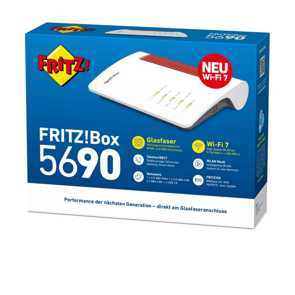 ראוטר סיבים Fritz!Box 5690 – GPON Fiber