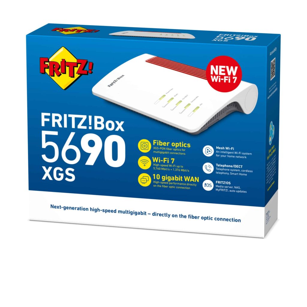 ראוטר סיבים Fritz!Box 5690 – XGS Fiber