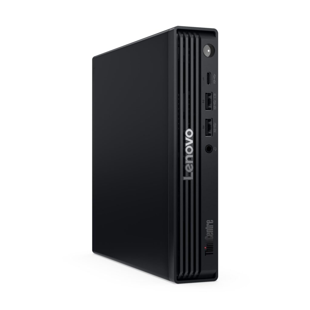 מחשב נייח Lenovo ThinkCentre M70q Gen 6 13A4000UIV Intel Core Ultra 5 225T / 16GB RAM / 512GB SSD / Windows 11 Pro