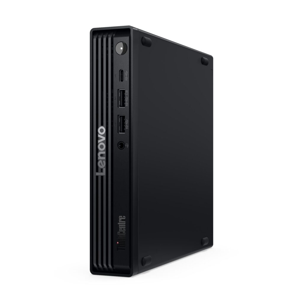 מחשב נייח Lenovo ThinkCentre M70q Gen 6 13A4000UIV Intel Core Ultra 5 225T / 16GB RAM / 512GB SSD / Windows 11 Pro
