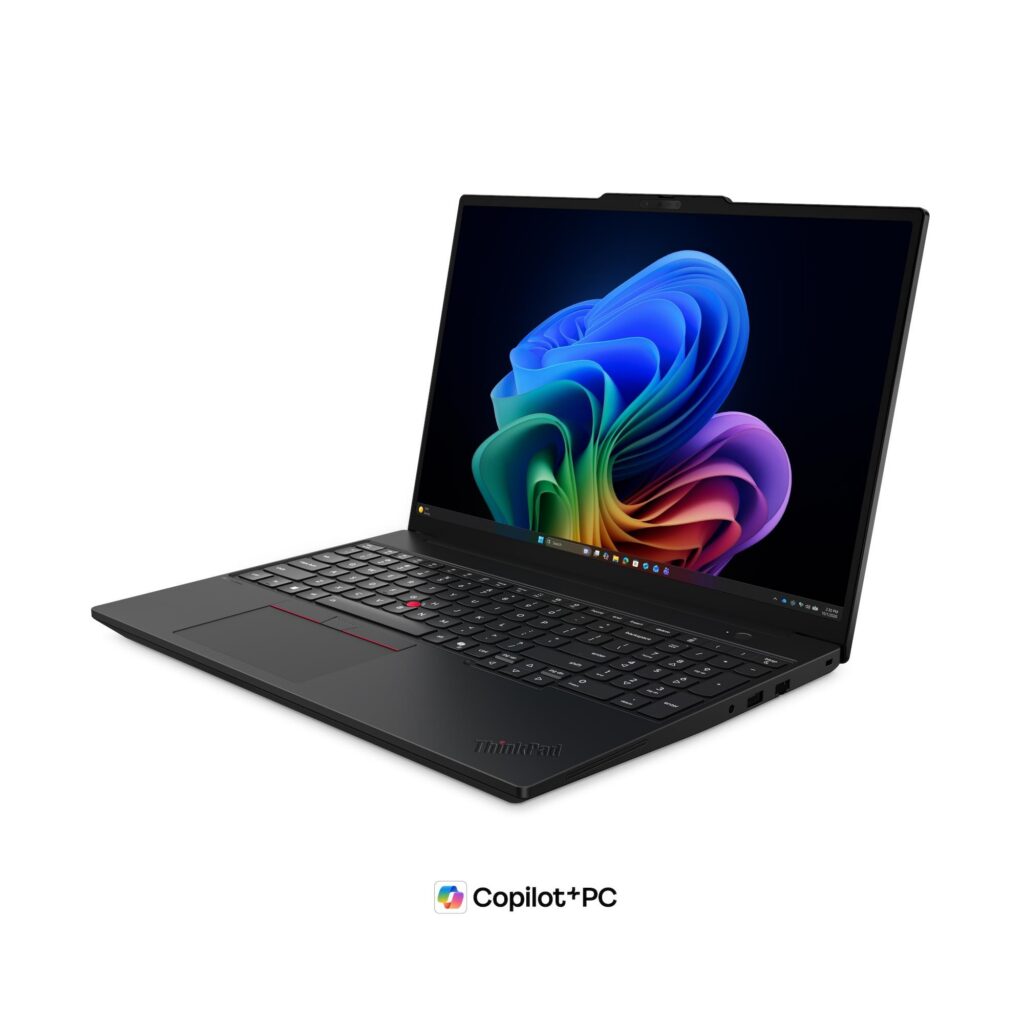 מחשב נייד Lenovo ThinkPad T16 Gen 5 21WT0060IV 16" Intel Core Ultra 7 355 / 16GB RAM / 256GB SSD / Windows 11 Pro