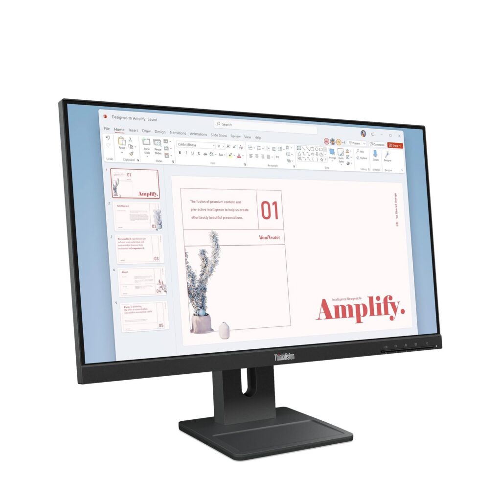 מסך Lenovo ThinkVision E24-40 64BAMAT1IS 23.8" Full HD (1920×1080) IPS 100Hz