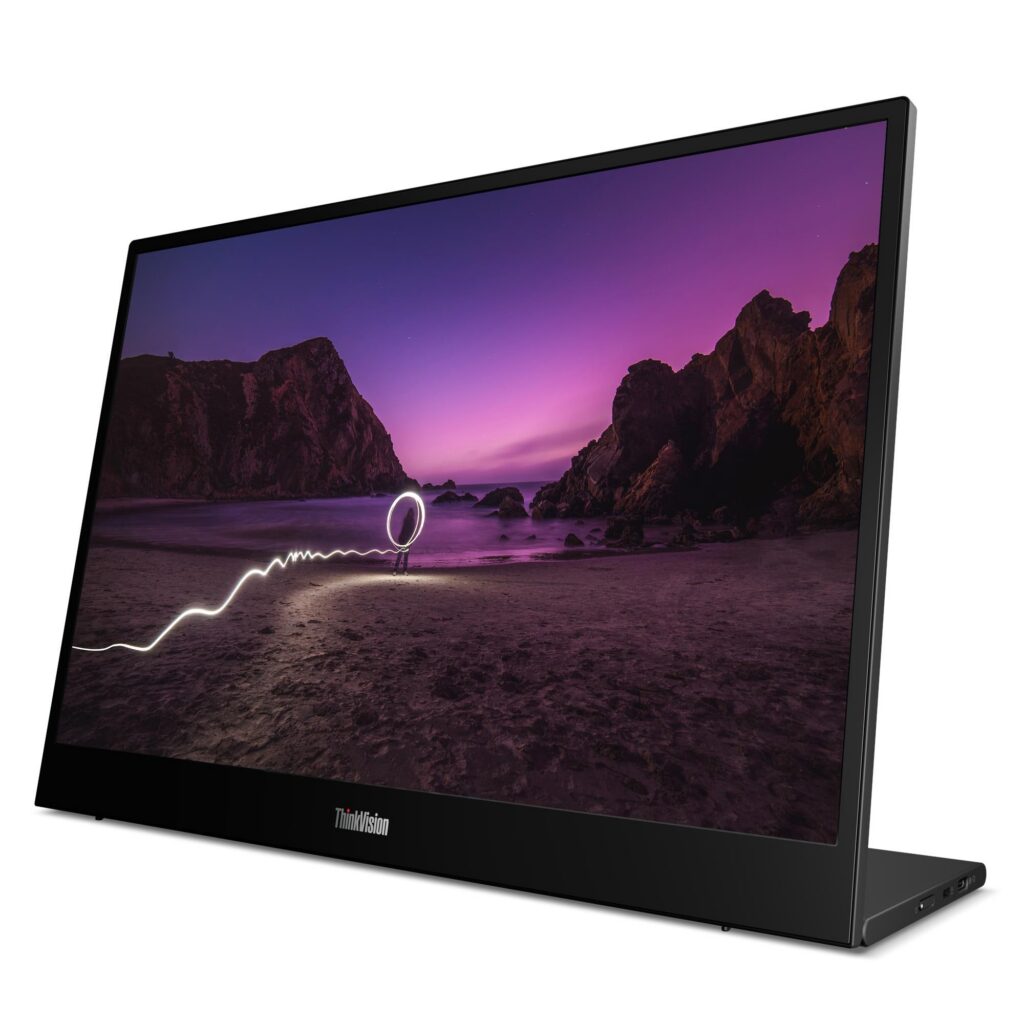 מסך Lenovo ThinkVision M16 64BFUAR1WL 16" WUXGA (1920x1200) IPS 60Hz USB-C 65W