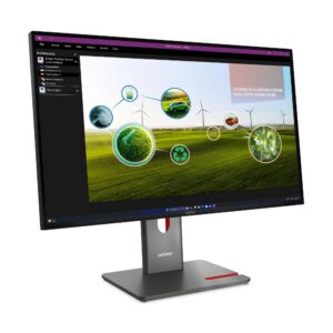 מסך Lenovo ThinkVision P27Q-40 64A7GAT6IS 27" QHD (2560x1440) IPS 120Hz USB-C 15W RJ45 אין
