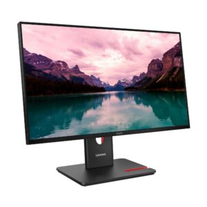 מסך Lenovo ThinkVision T24-40 64A4MATXIS 23.8" Full HD (1920x1080) IPS 120Hz, USB-C עם עגינה