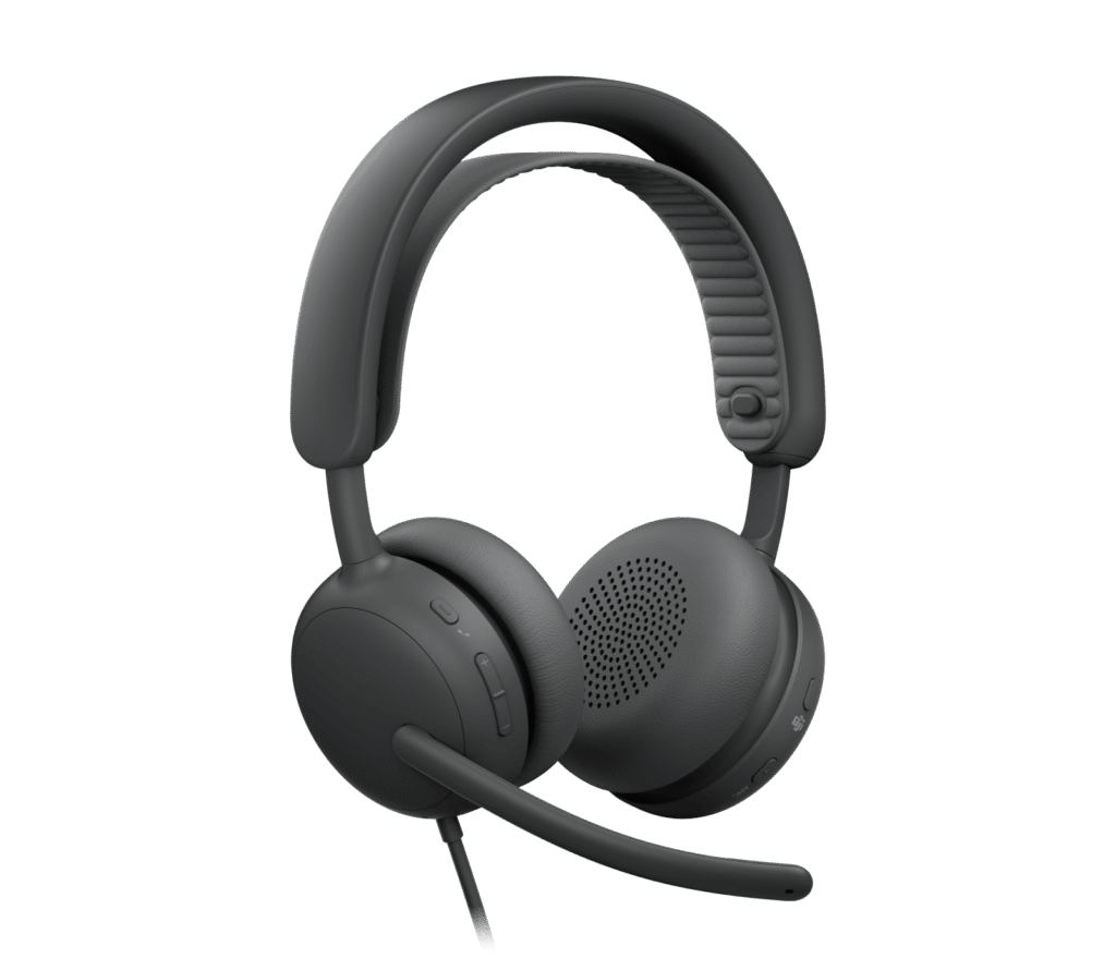 אוזניה Logitech Zone Wired 2 for Business – גרפיט