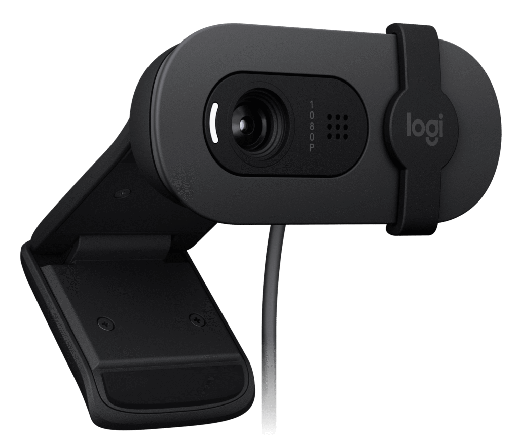 מצלמת רשת Logitech BRIO 100 – גרפיט