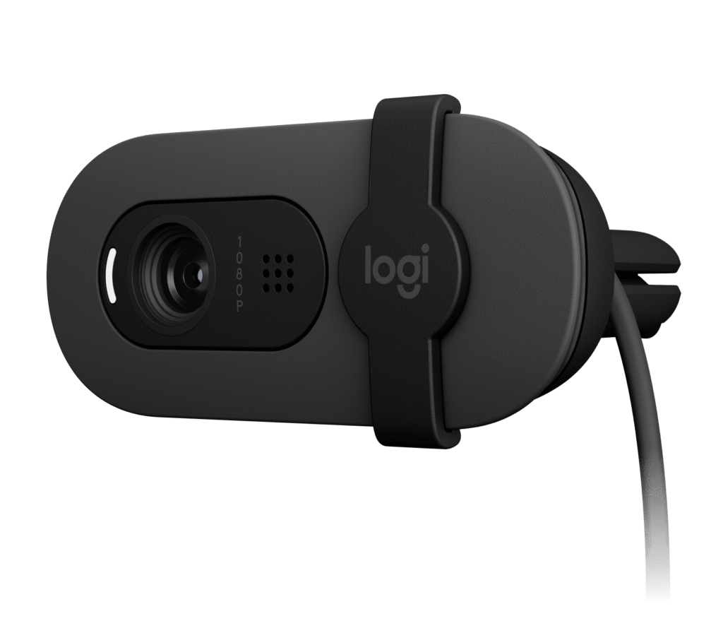 מצלמת רשת Logitech BRIO 100 – גרפיט