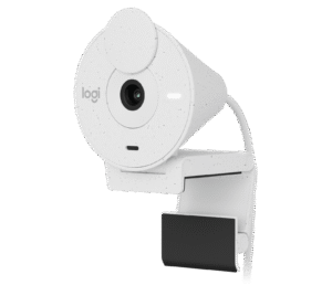 מצלמת רשת Logitech Brio 300 – לבן שבור