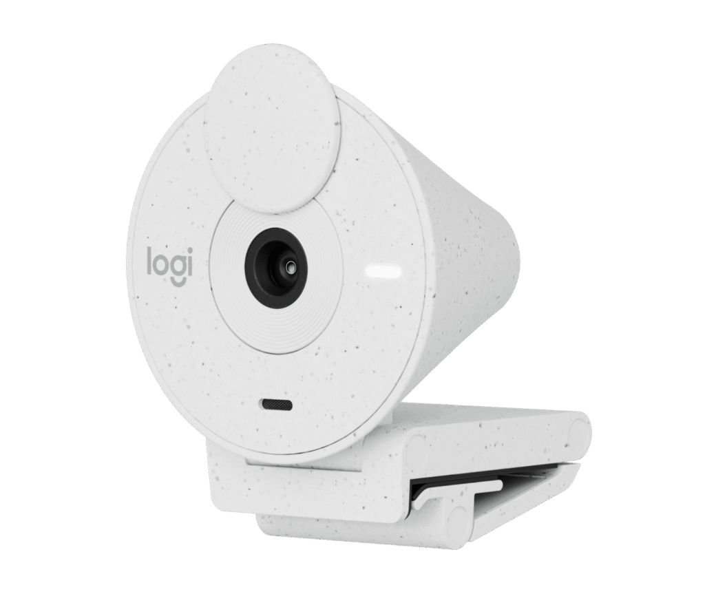 מצלמת רשת Logitech Brio 300 – לבן שבור