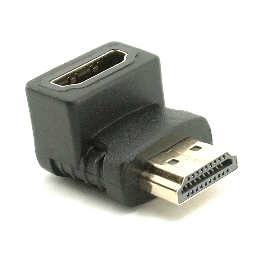 מתאם °HDMI Male To Female 90