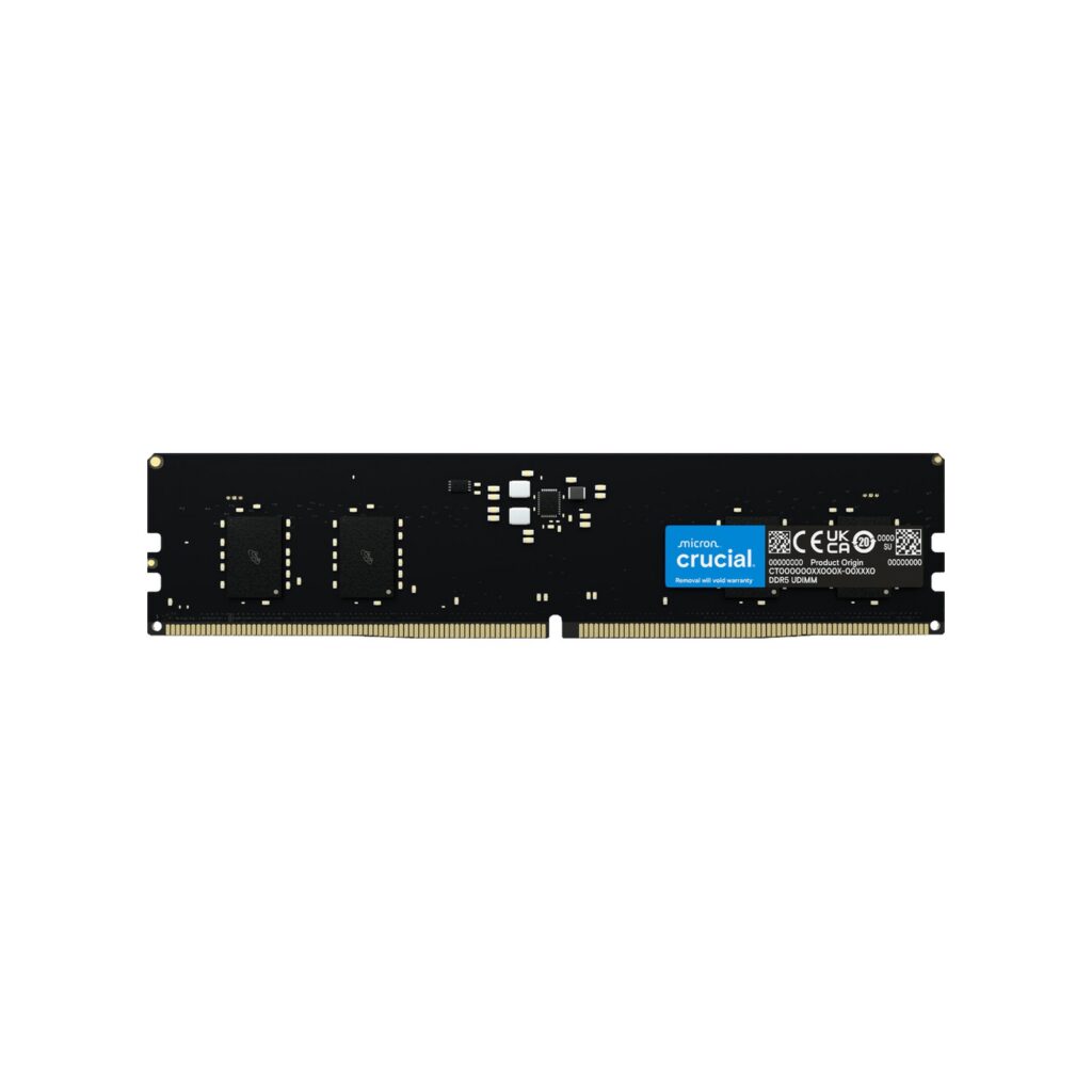 זכרון  Crucial DIMM 32GB DR5 5600Mhz CL46 UDIMM