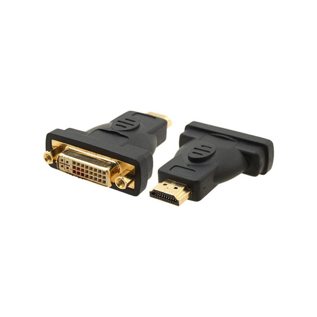 מתאם HDMI MALE TO DVI FEMALE