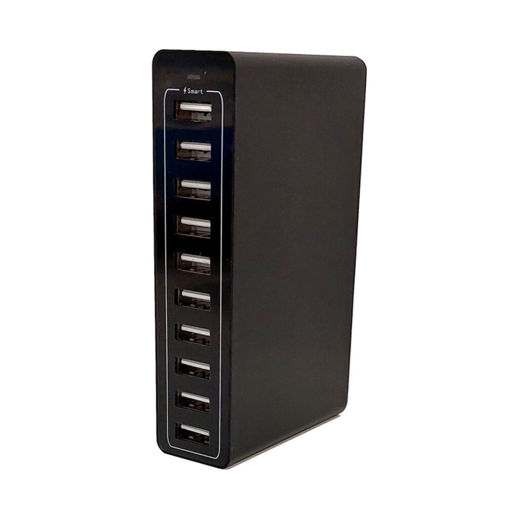 רכזת הטענה GT – USB2.0 HUB Charger – 10Ports 60W
