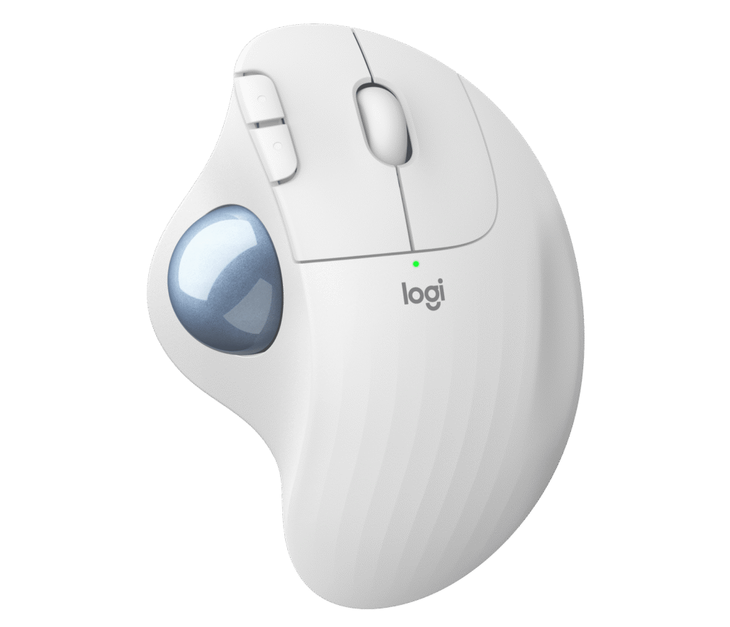 עכבר Logitech ERGO M575 – לבן שבור