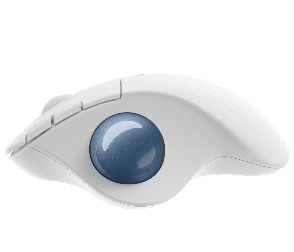 עכבר Logitech ERGO M575 – לבן שבור
