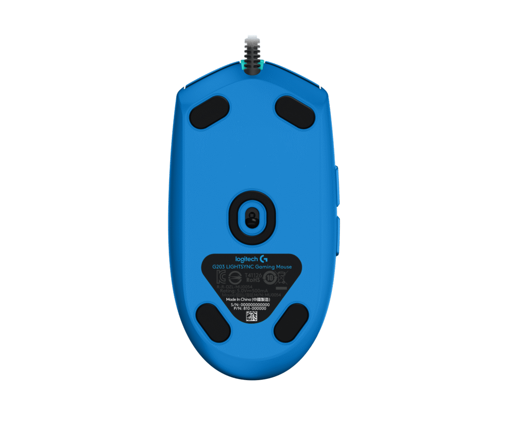 עכבר גיימינג Logitech G203 – כחול