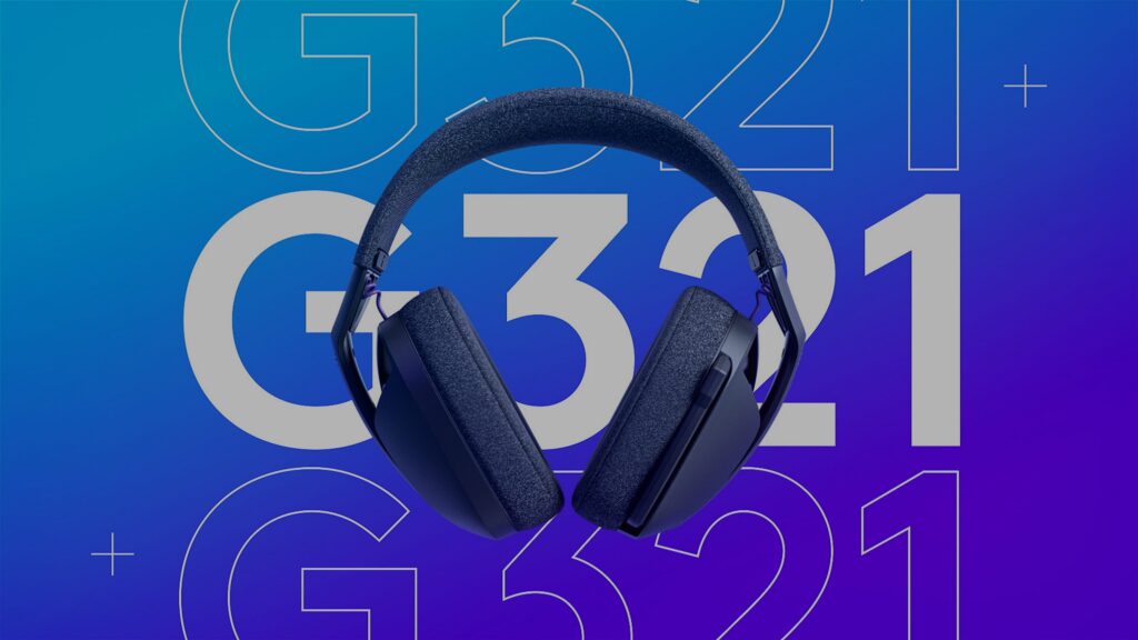 אוזניות גיימינג Logitech G321 – לבן