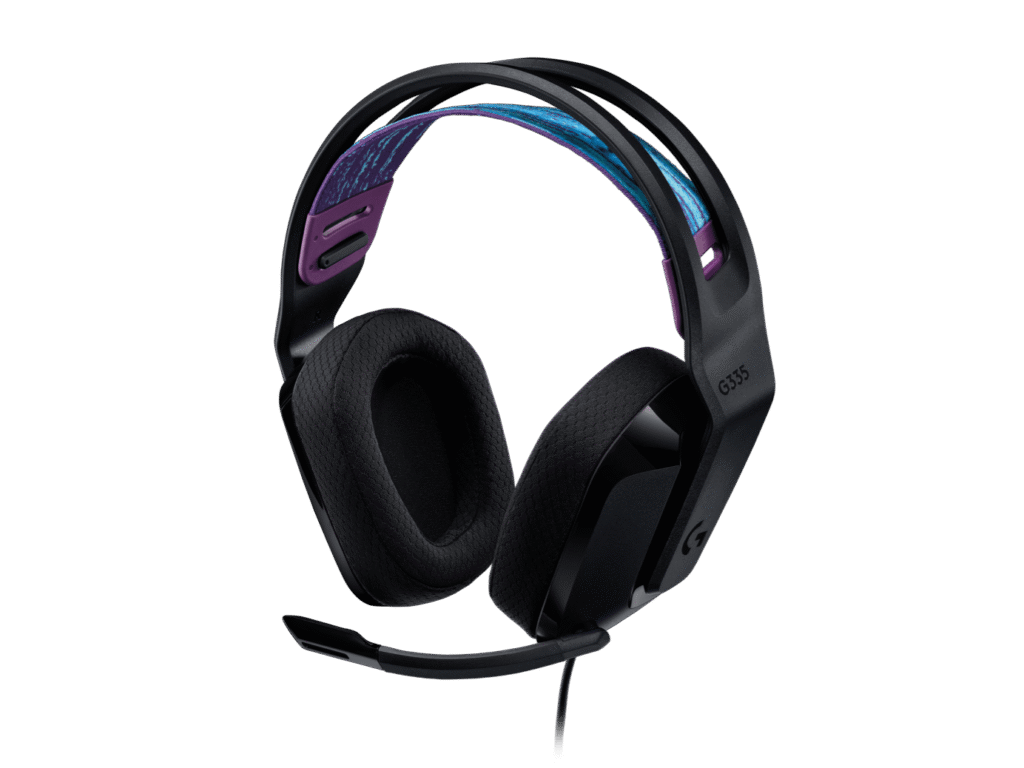 אוזניות גיימינג Logitech G335 – שחור
